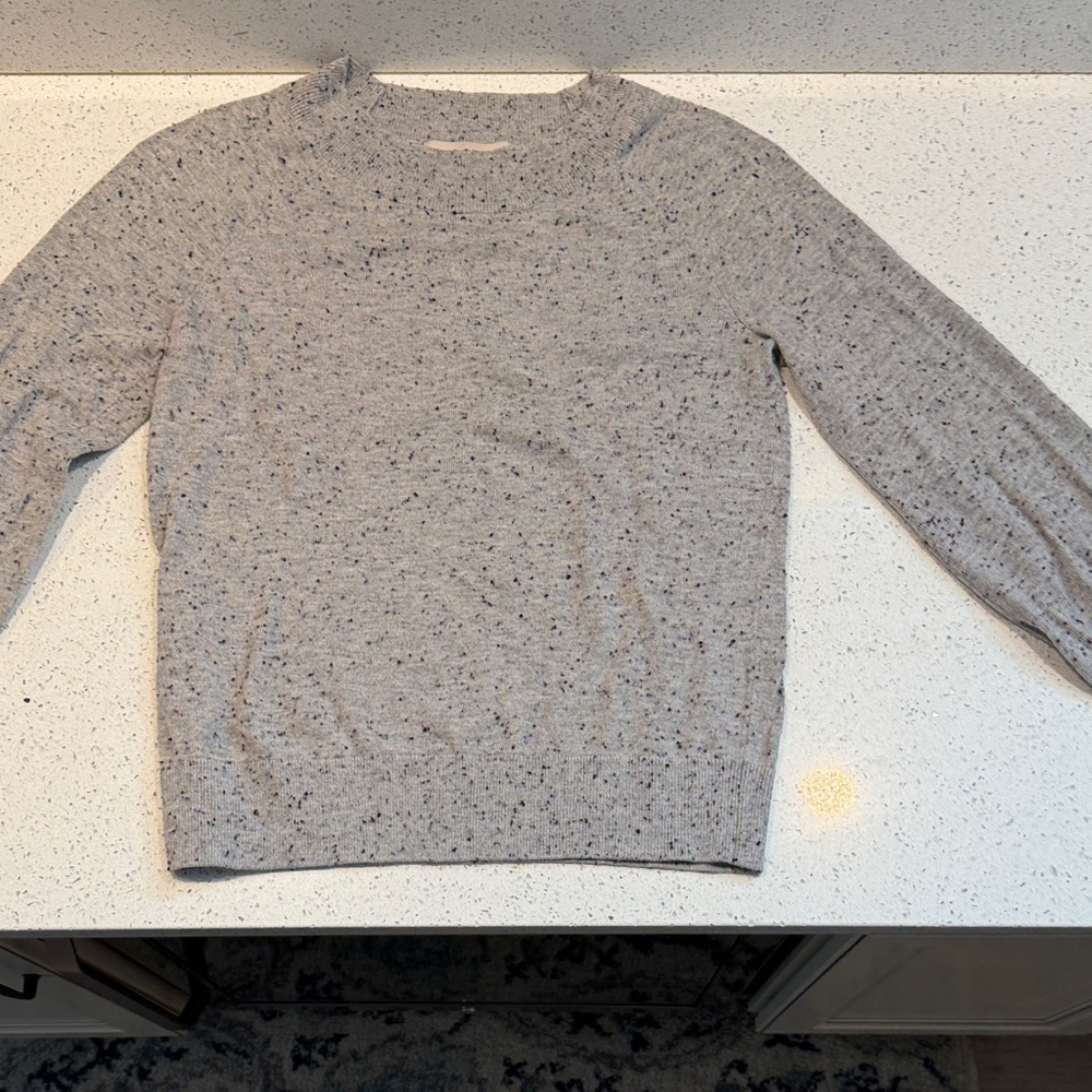 Women’s Gray Speckled Sweater